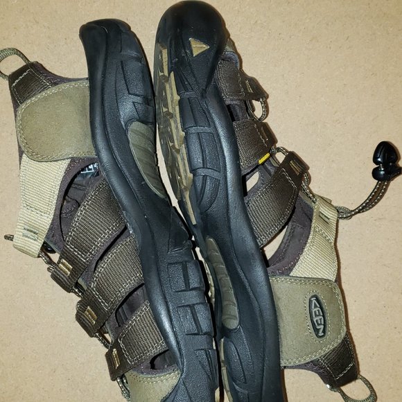 Keen Men's Newport H2 Quick Drying Sandal Dark Olive/Antique Bronze US Size 12 - Picture 6 of 7